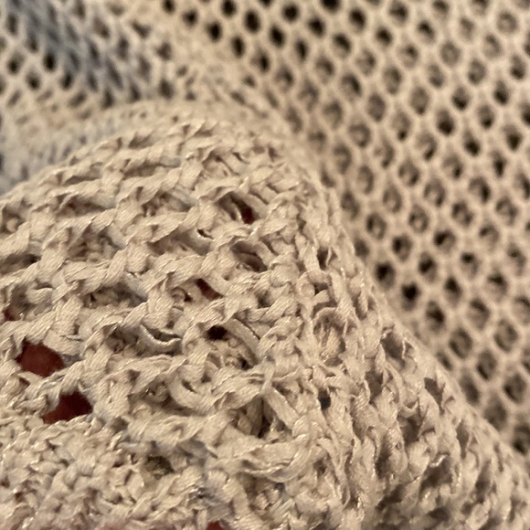 BCBGMaxazria Top Kara BatWing Crochet Size XS - Picture 7 of 8